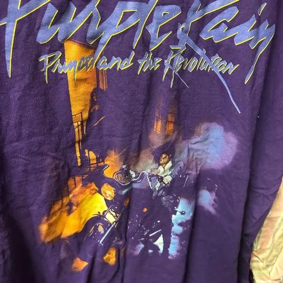 Prince‎ Purple Graphic Tee - Picture 2 of 4
